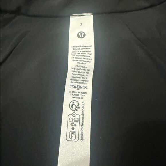 Lululemon NWT License to Train Lightweight Jacket Black Full Zip Athletic Fit - Picture 5 of 16